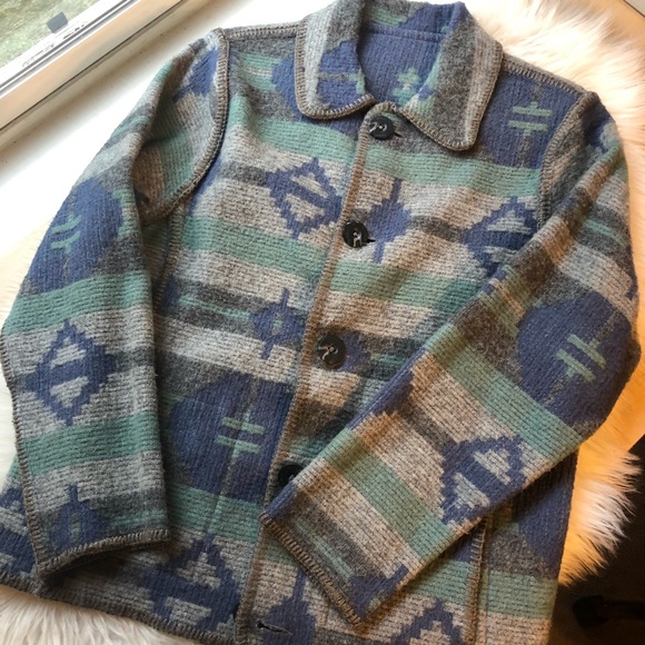 Woolrich Jackets & Blazers - Woolrich vintage aztec pendleton western jacket